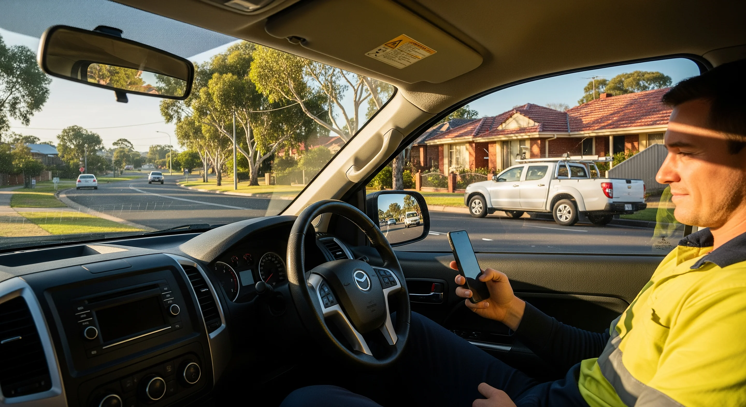 Australian tradie business ranking at the top of Google search results
